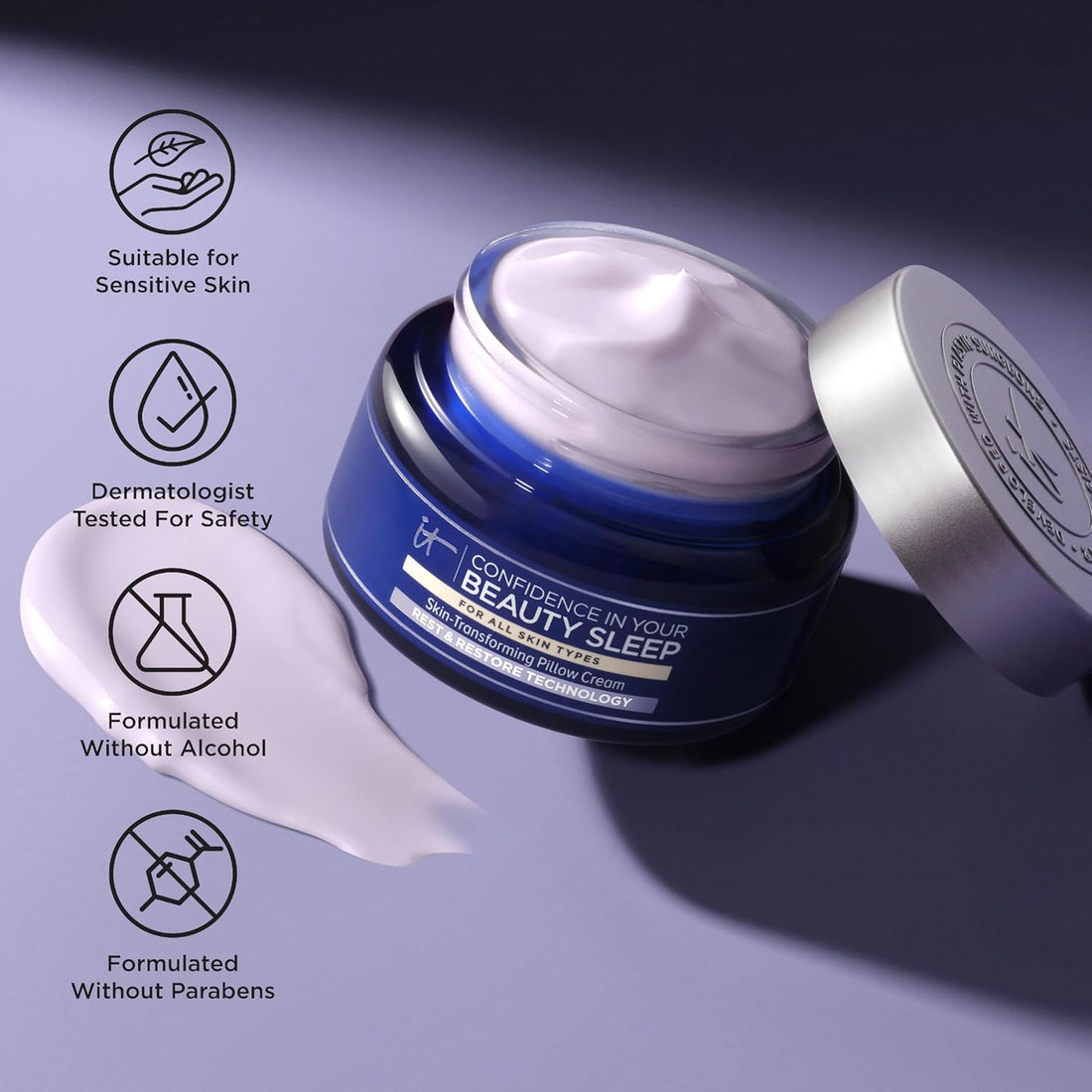 IT Cosmetics Anti-Aging, Face Moisturizer Night Cream - Confidence in Your Beauty Sleep