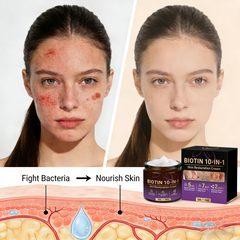 BIOTIN 10-IN-1 Skin Restoration Cream |  كريم البيوتين 10 في 1 لترميم البشرة